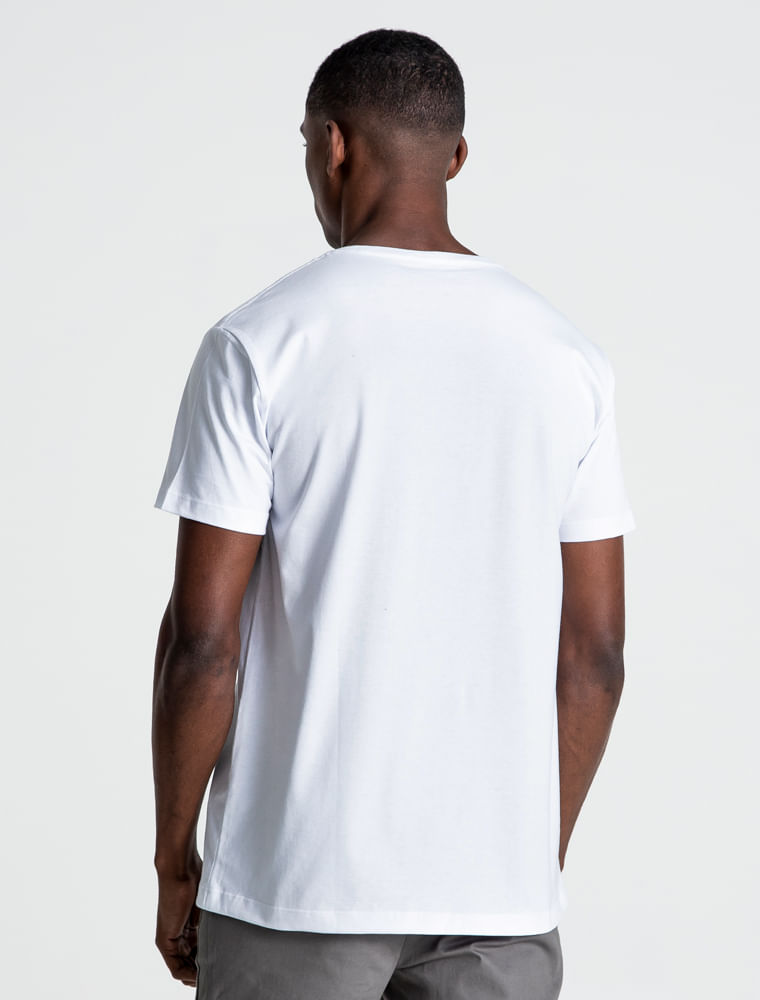 Camiseta Básica Pima Branca