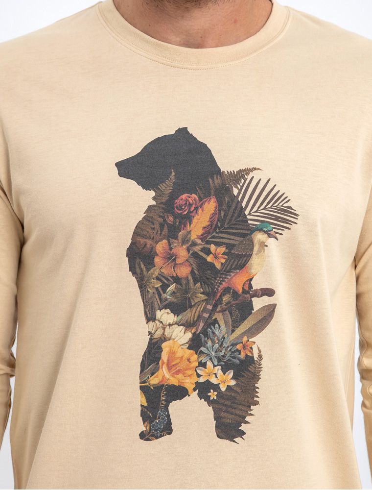Camiseta Floral Bear