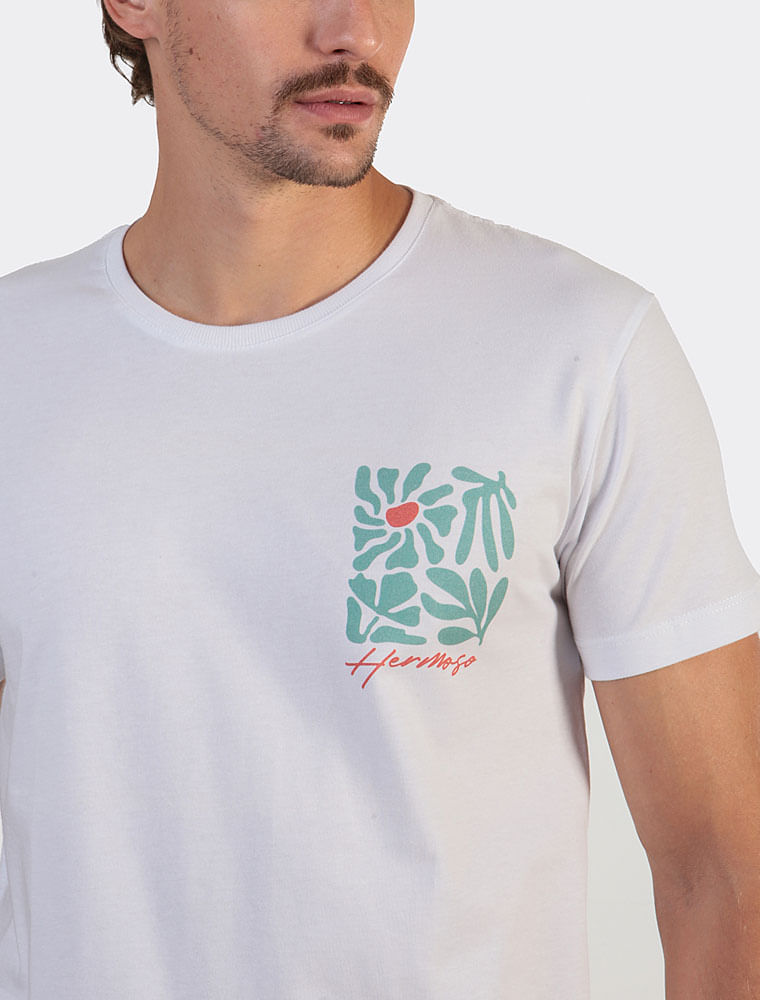 camiseta-minimalist-leaves-branca-detalhe-frente