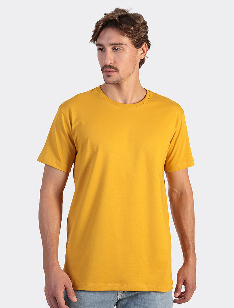 Camiseta Básica Amarelo Genoa